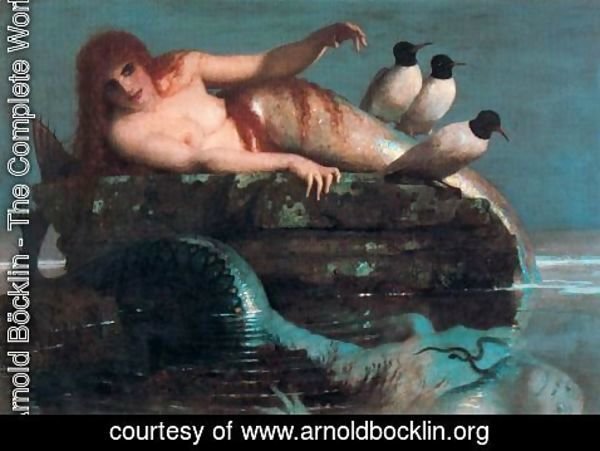Arnold Böcklin - Meerestille (Calm Sea), 1886-87