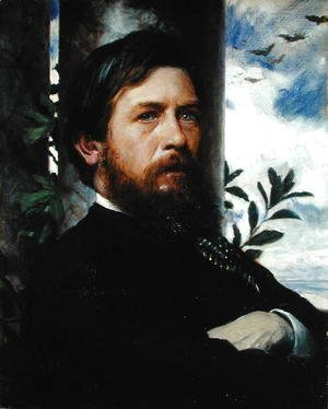 Arnold Böcklin - Self Portrait, 1873