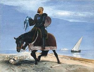 Arnold Böcklin - The Adventurer 1882