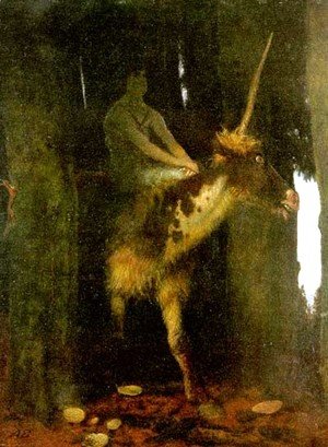 Arnold Böcklin - Silence of the Forest