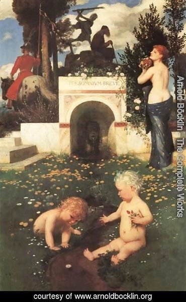 Arnold Böcklin - Vita Somnium Breve  1888