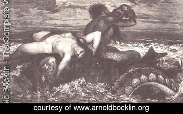 Arnold Böcklin - Idyll of the Sea