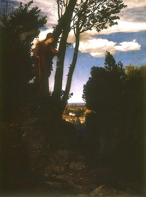 Arnold Böcklin - Landscape character in the vicinity of Florence