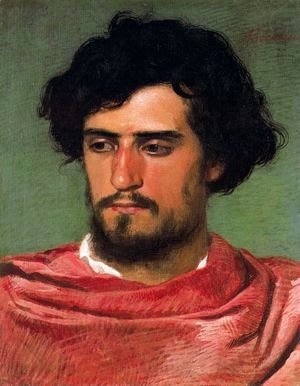 Arnold Böcklin - Portrait of a young Roman