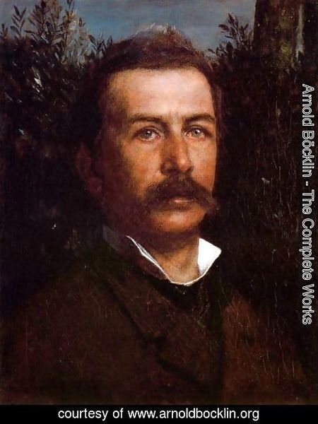 Arnold Böcklin - Self portrait
