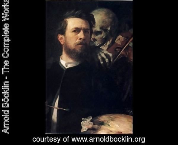 Arnold Böcklin - Self Portrait with Death