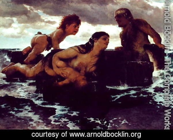 Arnold Böcklin - Sea Idyll, 1887