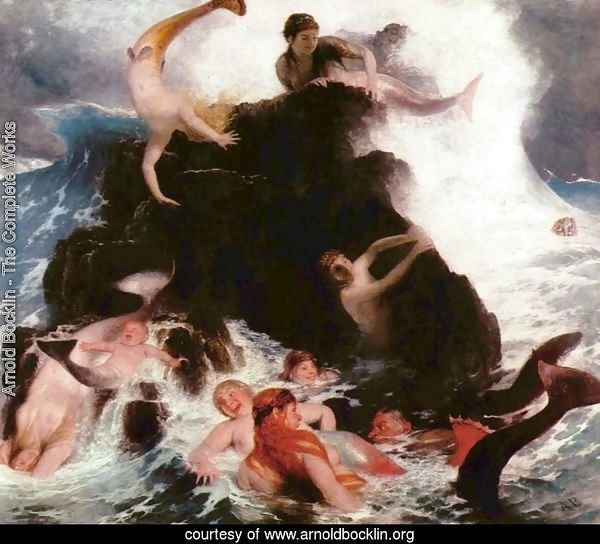 Mermaids at Play, 1886
