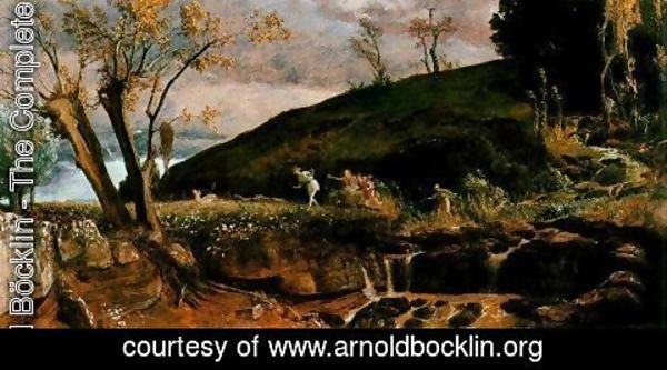 Arnold Böcklin - The Hunt of Diana, 1896