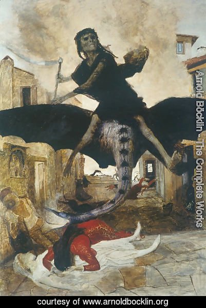 Arnold Böcklin - The Plague, 1898