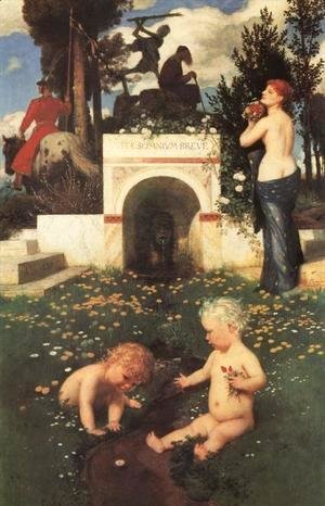 Arnold Böcklin - Vita Somnium Breve  1888