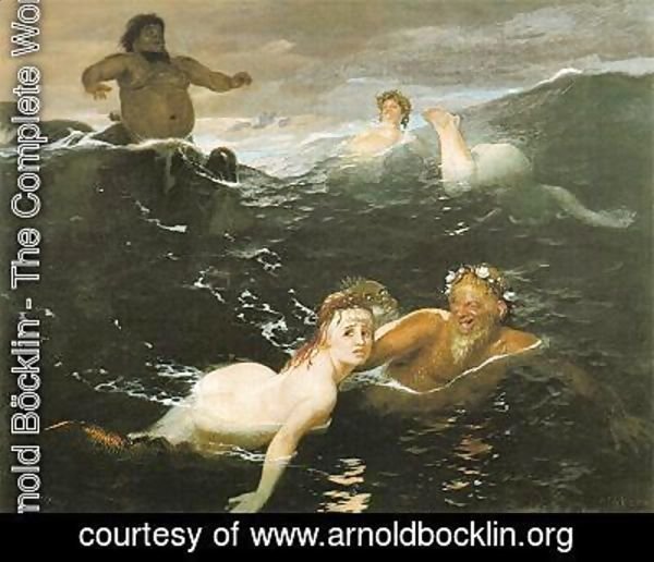 Arnold Böcklin - The Waves  1883