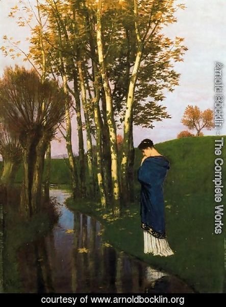 Arnold Böcklin - Autumn Thoughts