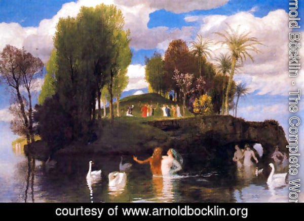 Arnold Böcklin - Island of Living