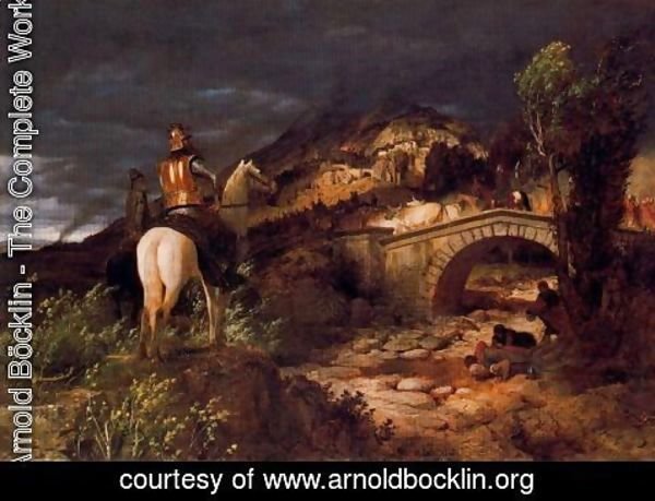 Arnold Böcklin - March of Goths