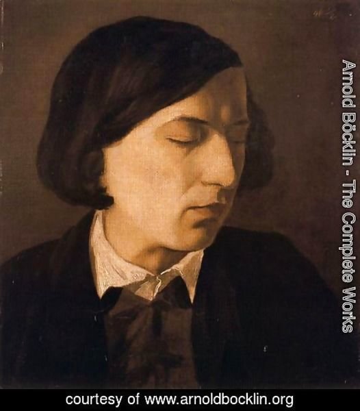 Arnold Böcklin - Portrait of Alexander Michelis
