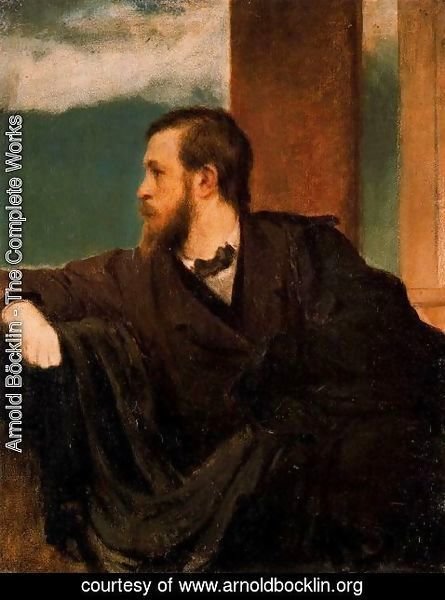 Arnold Böcklin - Self portrait 2