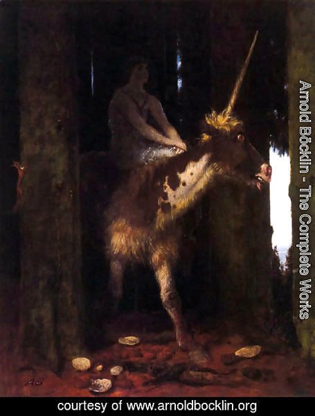 Arnold Böcklin - The Silence of the woods