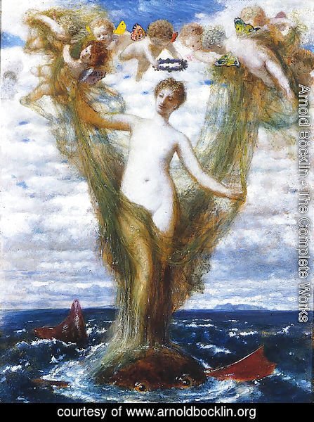 Arnold Böcklin - Venus Anadyomene